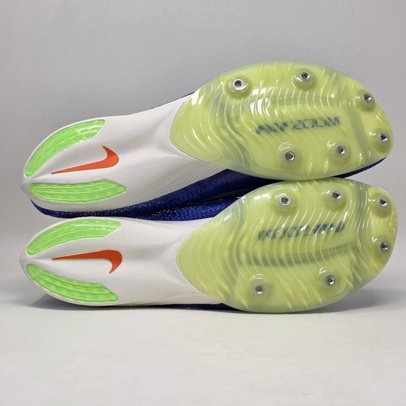 Nike Air Zoom Victory Racer Blue Track & Field Spikes Men Size 12 CD4385-400 New - Picture 6 of 11